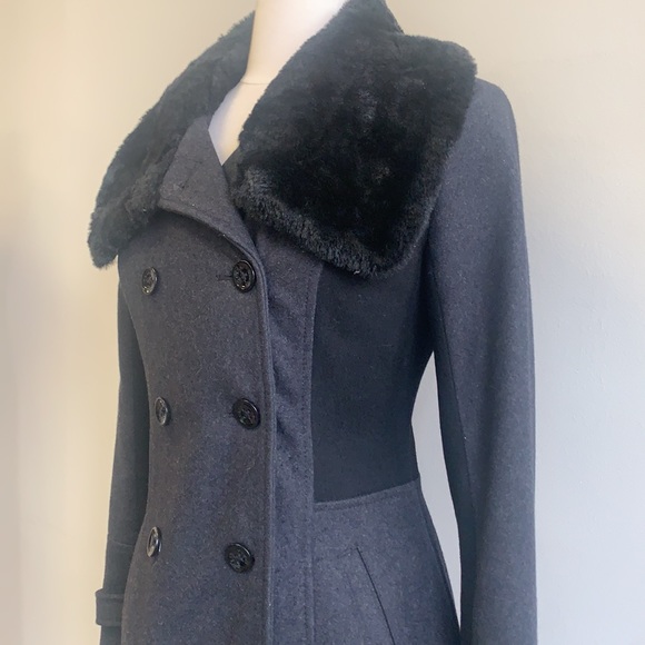 Guess Classy Fitted Wool Coat -Women’s Fashion - Picture 3 of 4